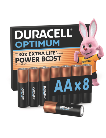 KAST 12 tk! Duracell Optimum AA 8tk.