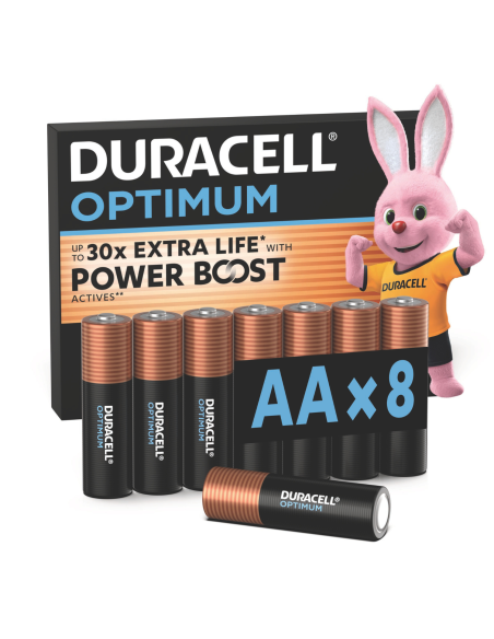 Duracell Optimum AA 8 tk