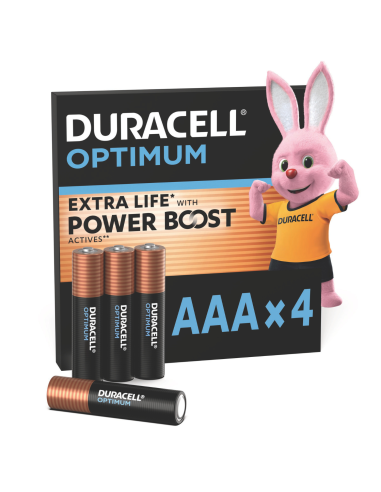 Duracell Optimum AAA 4 tk