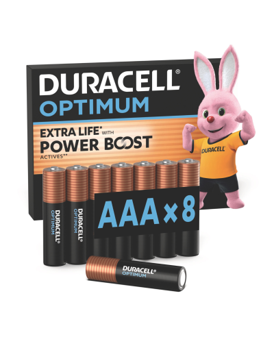 Duracell Optimum AAA 8 tk