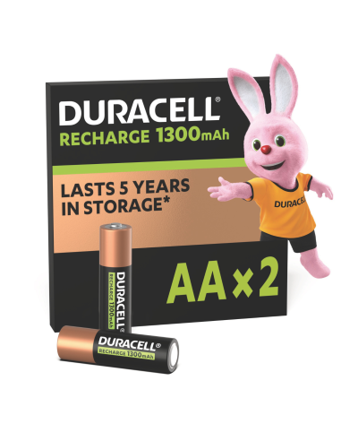 Duracell akupatarei NiMH HR6 AA 1300mAh 2 tk