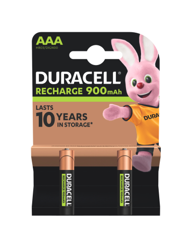 Duracell akupatarei NiMH HR03 AAA 900mAh 2 tk
