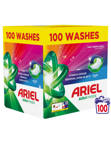 Ariel All-in-1 PODS Color Pesukapslid, 100...