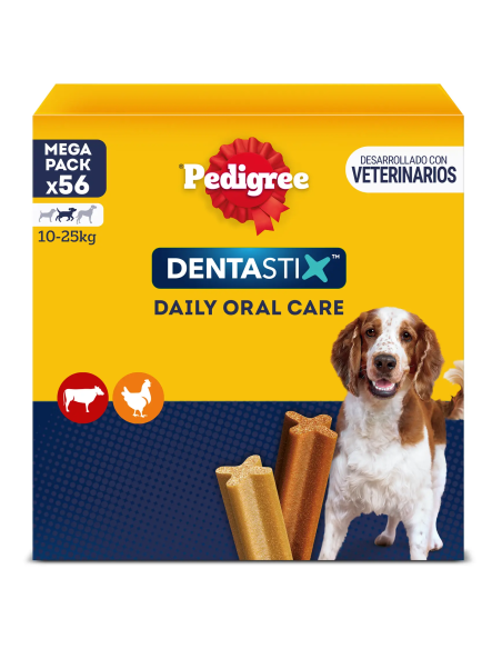 Pedigree Dentastix Medium närimismaiused koertele 56 tk (8x180 g)