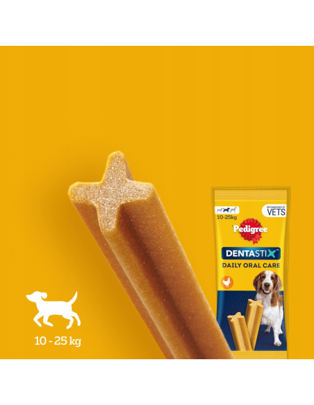 Pedigree Dentastix Medium närimismaiused koertele 56 tk (8x180 g)
