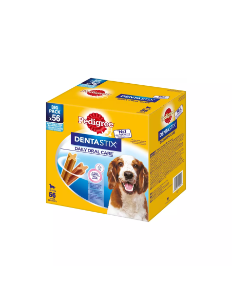 Pedigree Dentastix Medium närimismaiused koertele 56 tk (8x180 g)