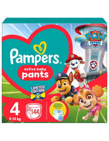Pampers Pants Paw Patrol Püksmähkmed, Suurus 4,...