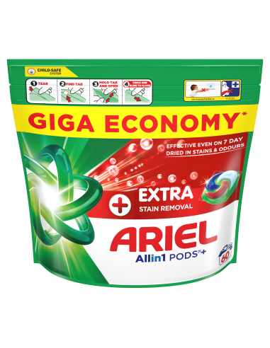 KAST 2 tk! Ariel All-in-1 PODS +Extra Clean...