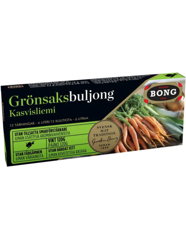 KAST 19 tk! Bong köögiviljapuljongi kuubikud 120g