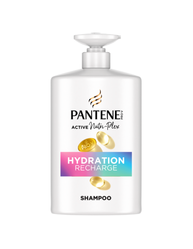 Pantene Pro-V Hydration Recharge Šampoon, 1000 ml
