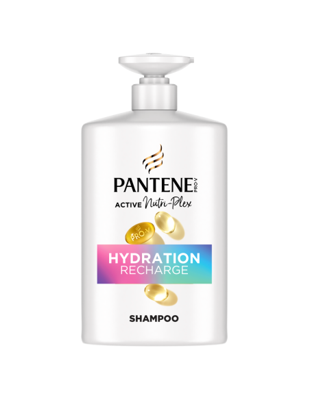 Pantene Pro-V Hydration Recharge Šampoon, 1000 ml