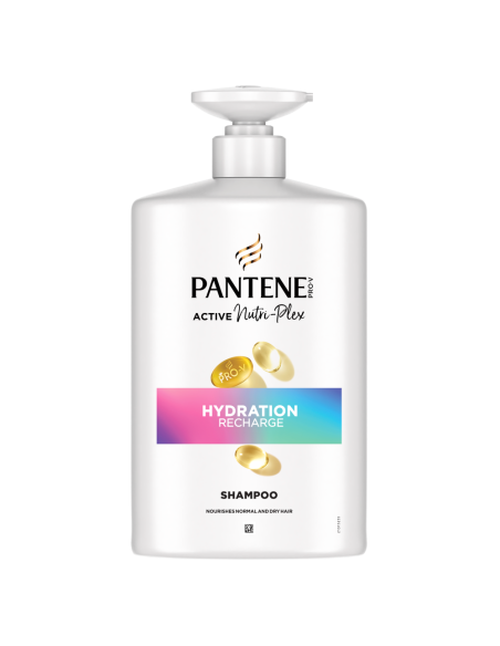 KAST 4 tk! Pantene Pro-V Hydration Recharge Šampoon, 1000 ml
