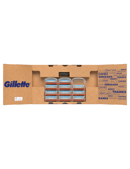 Gillette Fusion5 Raseerija Meestele + 11 Tera