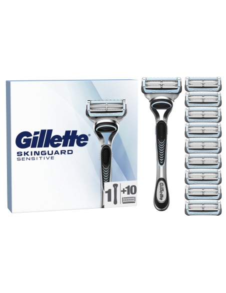 Gillette SkinGuard Raseerija Meestele + 11 Tera