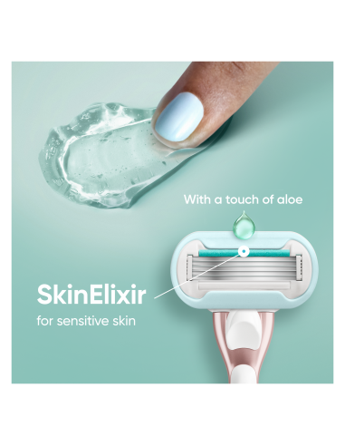 Gillette Venus Deluxe Smooth Sensitive Rosegold...