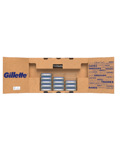 Gillette Mach3 Raseerija Meestele + 12 Tera
