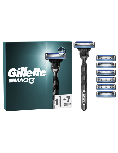 Gillette Mach3 Raseerija Meestele + 7 Tera