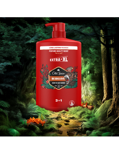 KAST 4 tk! Old Spice Bearglove Meeste Dušigeel...