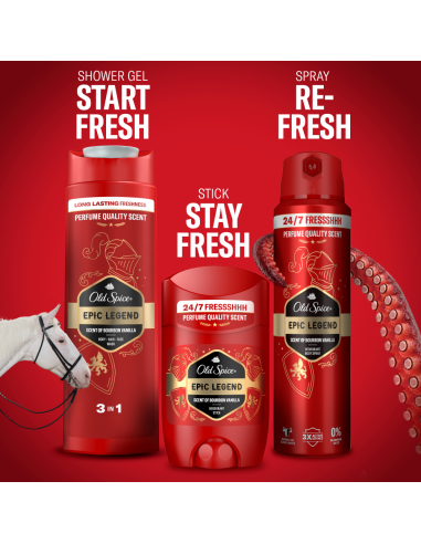 KAST 6 tk! Old Spice Epic Legend Meeste...