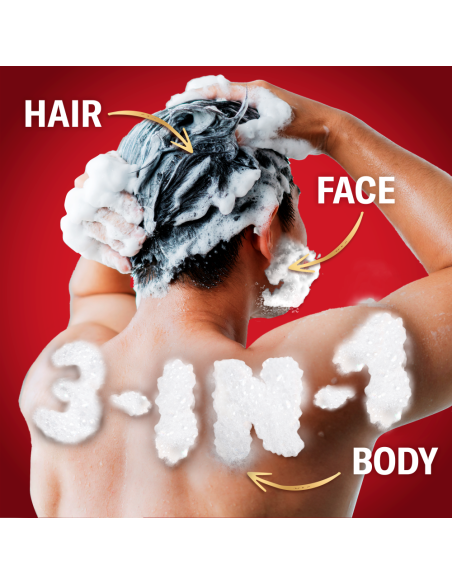 KAST 4 tk! Old Spice Epic Legend Meeste Dušigeel Ja Šampoon, 1000 ml