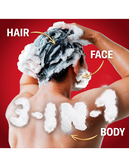 Old Spice Rockstar Meeste Dušigeel Ja Šampoon, 1000 ml