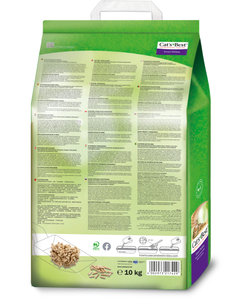 Cat's Best Smart Pellets kassiliiv 10kg 20L