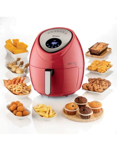 4618 Ariete kuumaõhufritüür Airy Fryer XXL punane