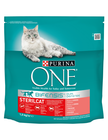 KAST 6 tk! Purina ONE Sterilcat Bifensis Lõhe...