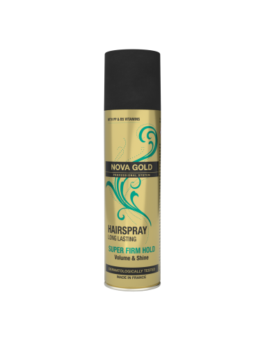 KAST 12 tk! Nova Gold juukselakk 200 ml