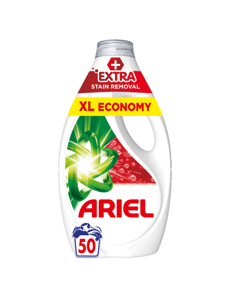 Ariel Extra Stain Removal Pesugeel, 50 Pesukorda, 2 L