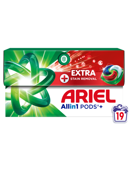 KAST 4 tk! Ariel All-in-1 PODS +Extra Clean Power Pesukapslid, 19 Pesukorda