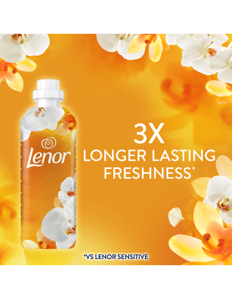LENOR Pesuloputusvahend Gold Orchid & Vanilla 1.239 L (59 Pesukorda)
