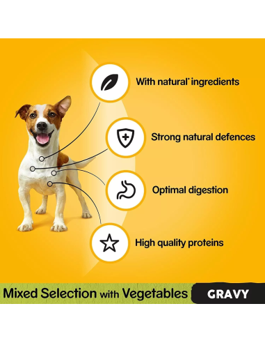 PEDIGREE Märg Koeratoit Kastmes (40x100g)...