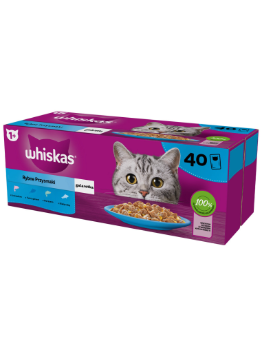 Whiskas Adult (40x85g) Kala Hõrgutised...