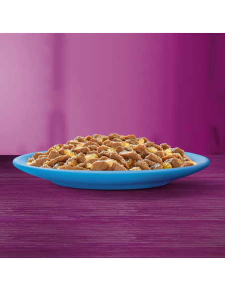 Whiskas Adult (40x85g) Kala Hõrgutised Täiskasvanud Kassidele 4 Maitset Tarretises