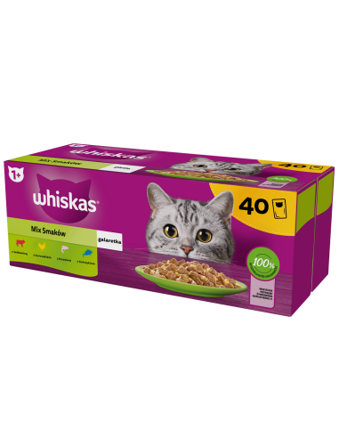 Whiskas Adult (40x85g) Märgtoit Täiskasvanud...