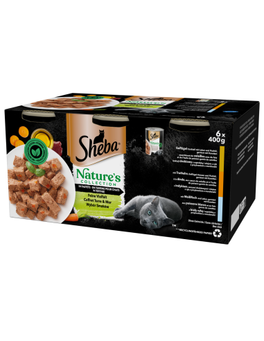 SHEBA Maitsevalik Terriinivormis Konserv...