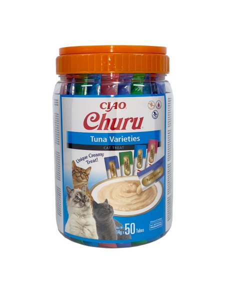 KAST 8 tk! Inaba Churu kassimaius tuunikalaga 50x14g (700g)