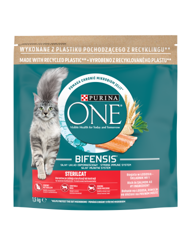 Purina ONE Sterilcat Bifensis Lõhe 1,5kg