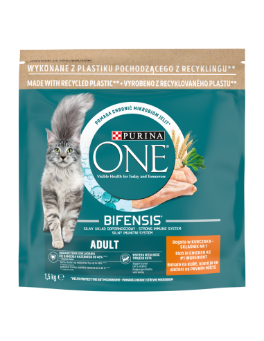 KAST 6 tk! Purina ONE Bifensis Kana 1,5kg...