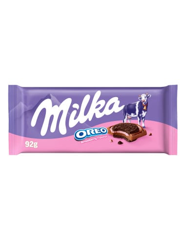 Milka piimašokolaad Oreo maasika 92g