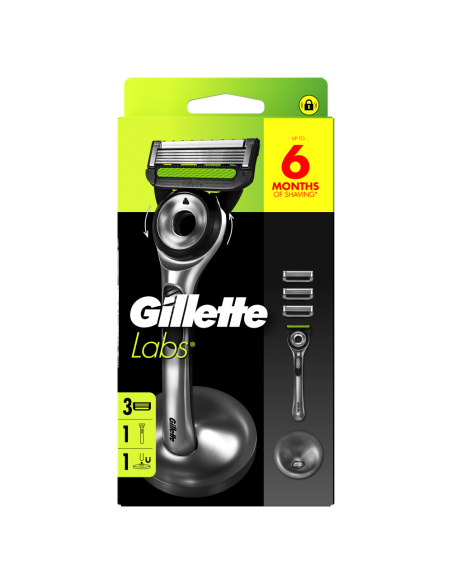 Gillette Labs raseerija meestele 3 vahetusteraga ja magnetalus