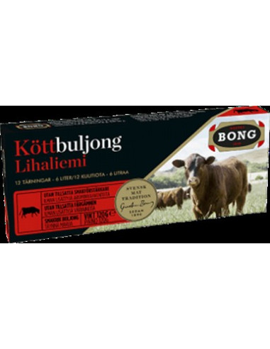 Bong lihapuljongi kuubikud 120g