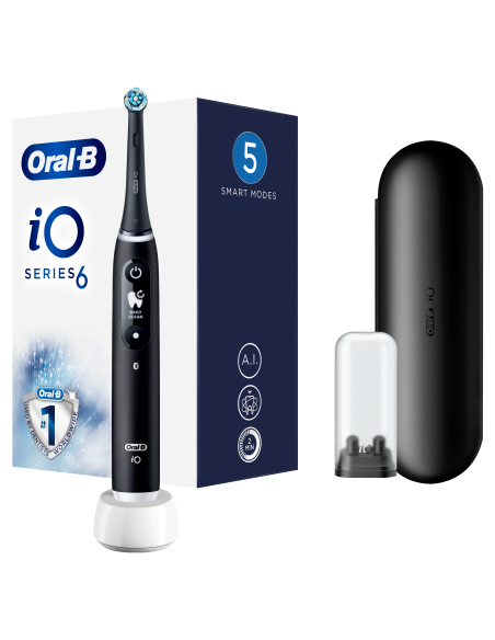 iOM6.1B6.3DK Oral-B iO6 elektriline hambahari Black Onyx