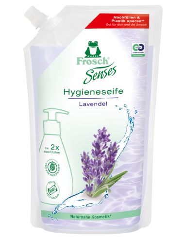 KAST 6 tk! Frosch vedelseep lavendel täide 500 ml