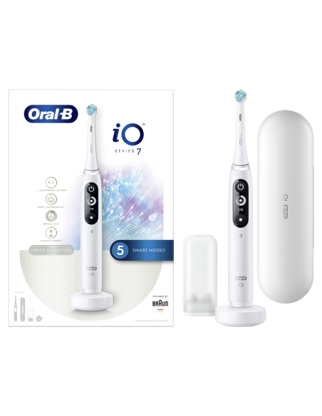 DC!  iOM7.1A1.1BD Oral-B iO7 elektriline hambahari White Alabaster