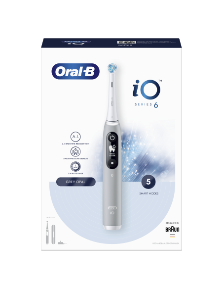 iOM6.1A6.1K Oral-B iO6 elektriline hambahari Grey Opal