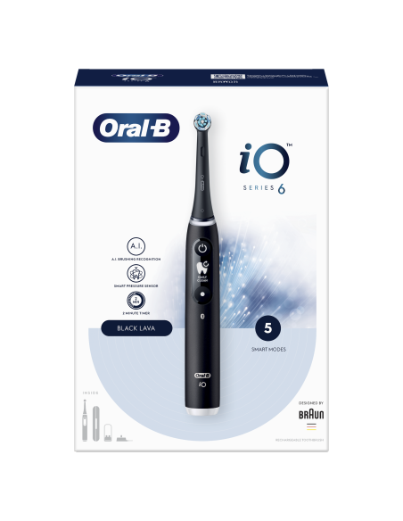 iOM6.1B6.3DK Oral-B iO6 elektriline hambahari Black Onyx