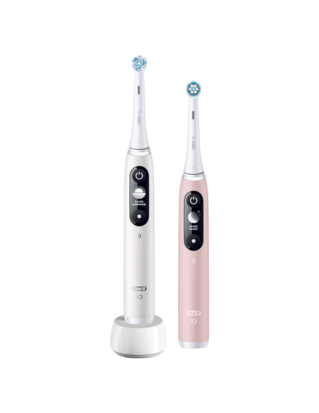 iOM6d.2I6.1 Oral-B iO6 Duo Pack elektriline hambahari White + Pink Sand Extra Käepide