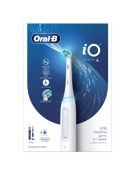 DC!  iOG4.1A6.1DK Oral-B iO4 elektriline hambahari Quite White 